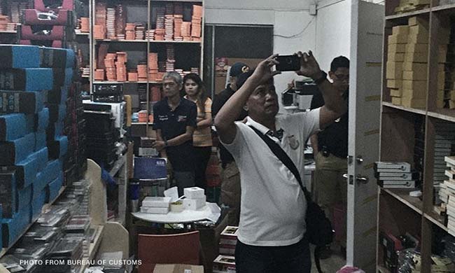 Millions Worth of Alleged Smuggled Gadgets Seized from ‘Kim Store’ Warehouse